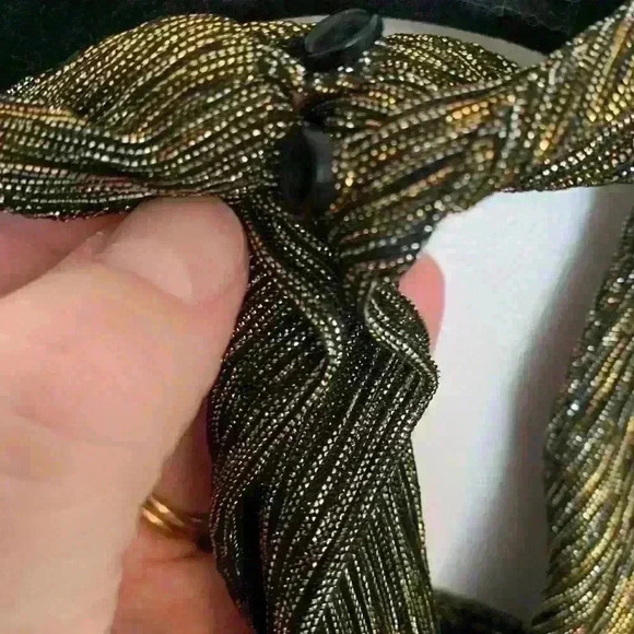 ASTR the Label Tina Metallic Halter Top - Picture 9 of 11